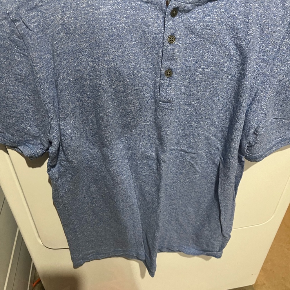 Medium Life is Good blue t-shirt